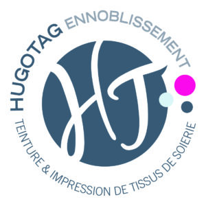 France Terre Textile Hugotag Ennoblissement Logo Hugotag Print CMJN