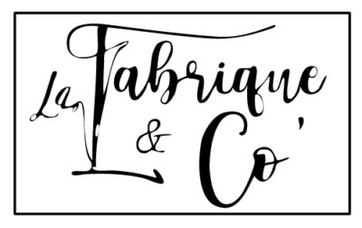 France Terre Textile La Fabrique Co Maison Coquelicot Logo LaFabriqueCo Vector